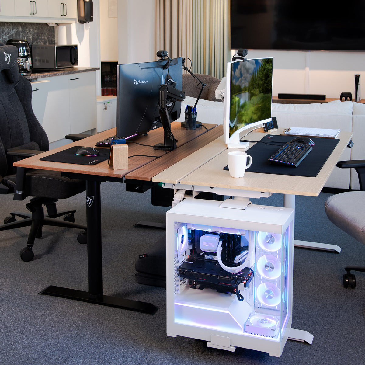 Arozzi’s Arena Nordico is an electric standing desk for ergonomic, modern productivity setups.