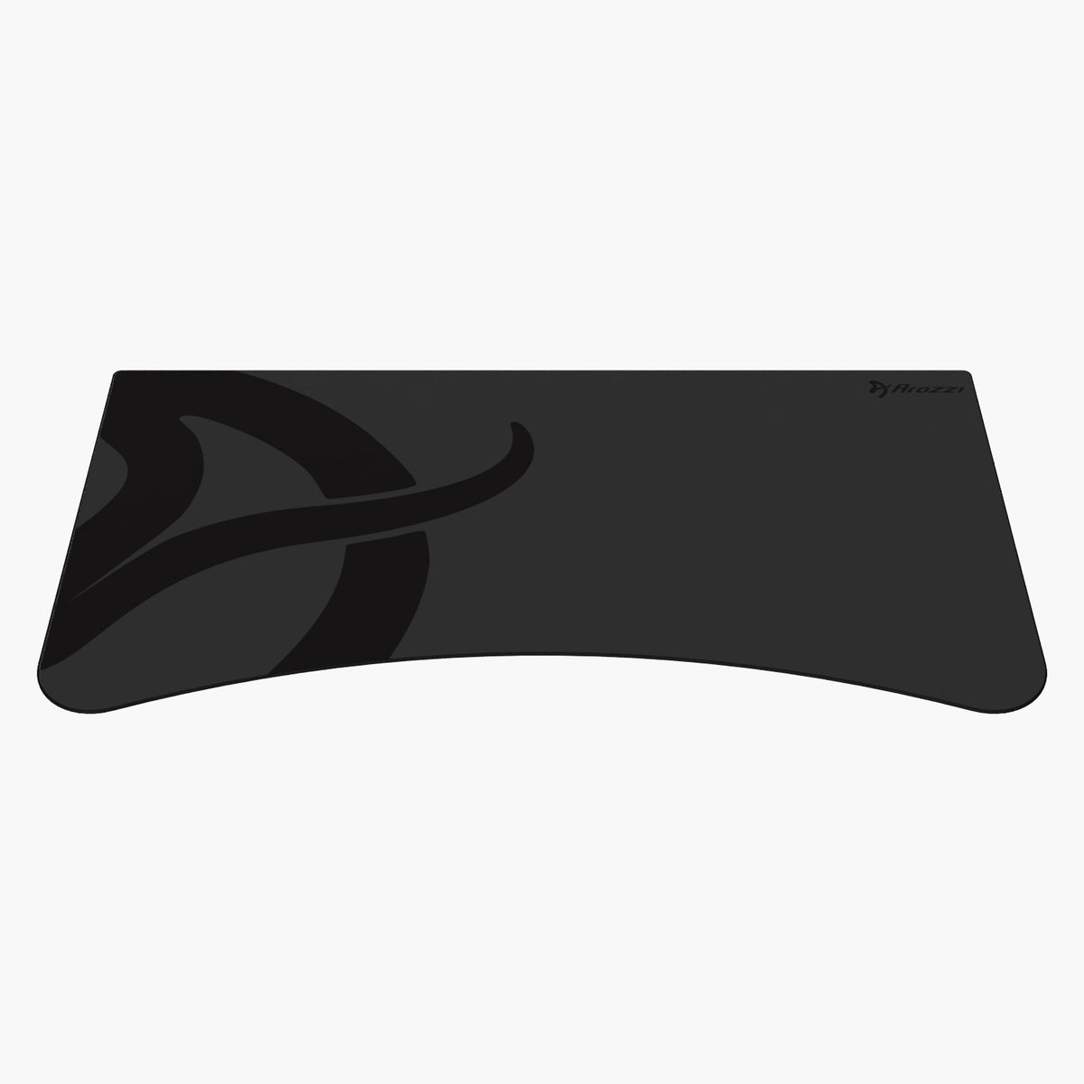 Arozzi Europe Arena Mousepad—large, black, curved edges, subtle left-side dark patterns.