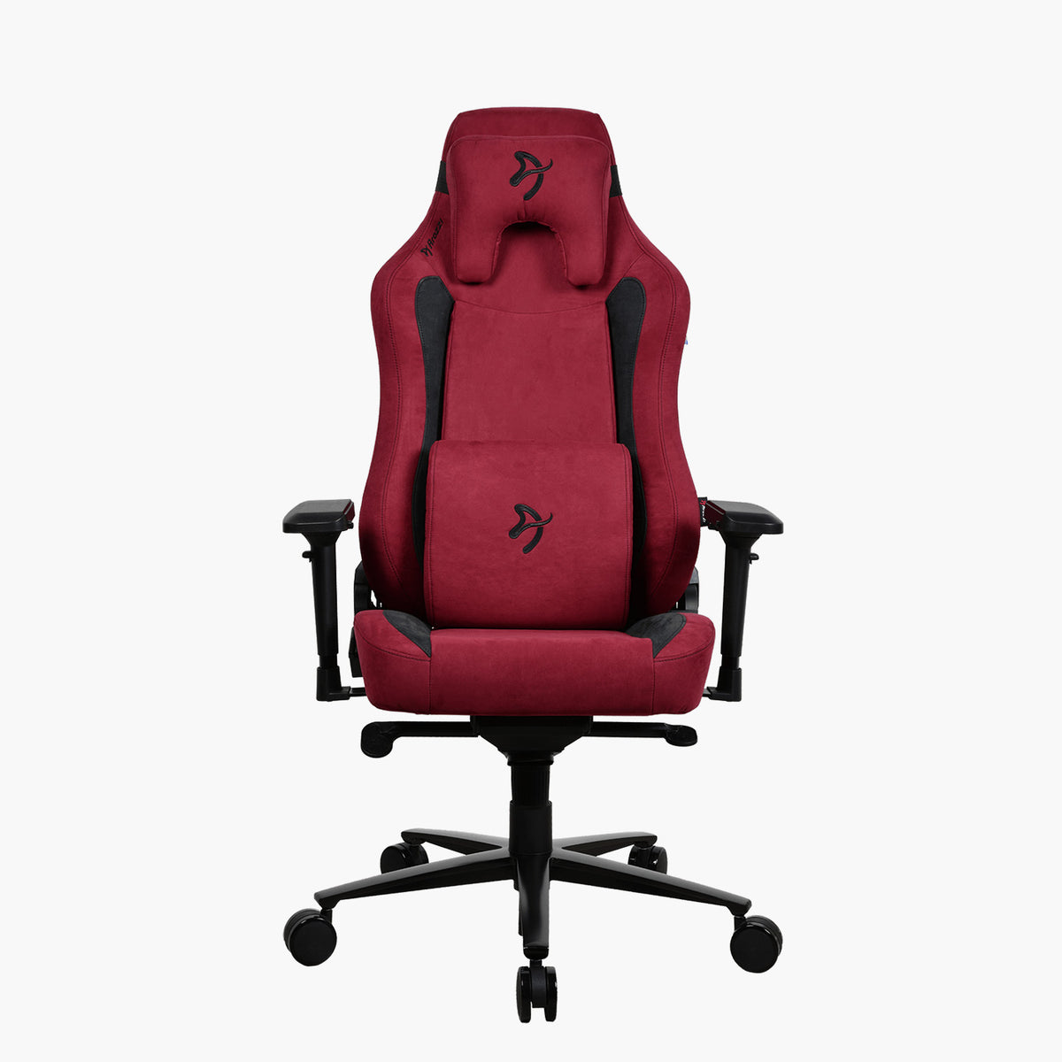 Arozzi Europe Vernazza Supersoft: red/black gaming chair with breathable fabric & memory foam.