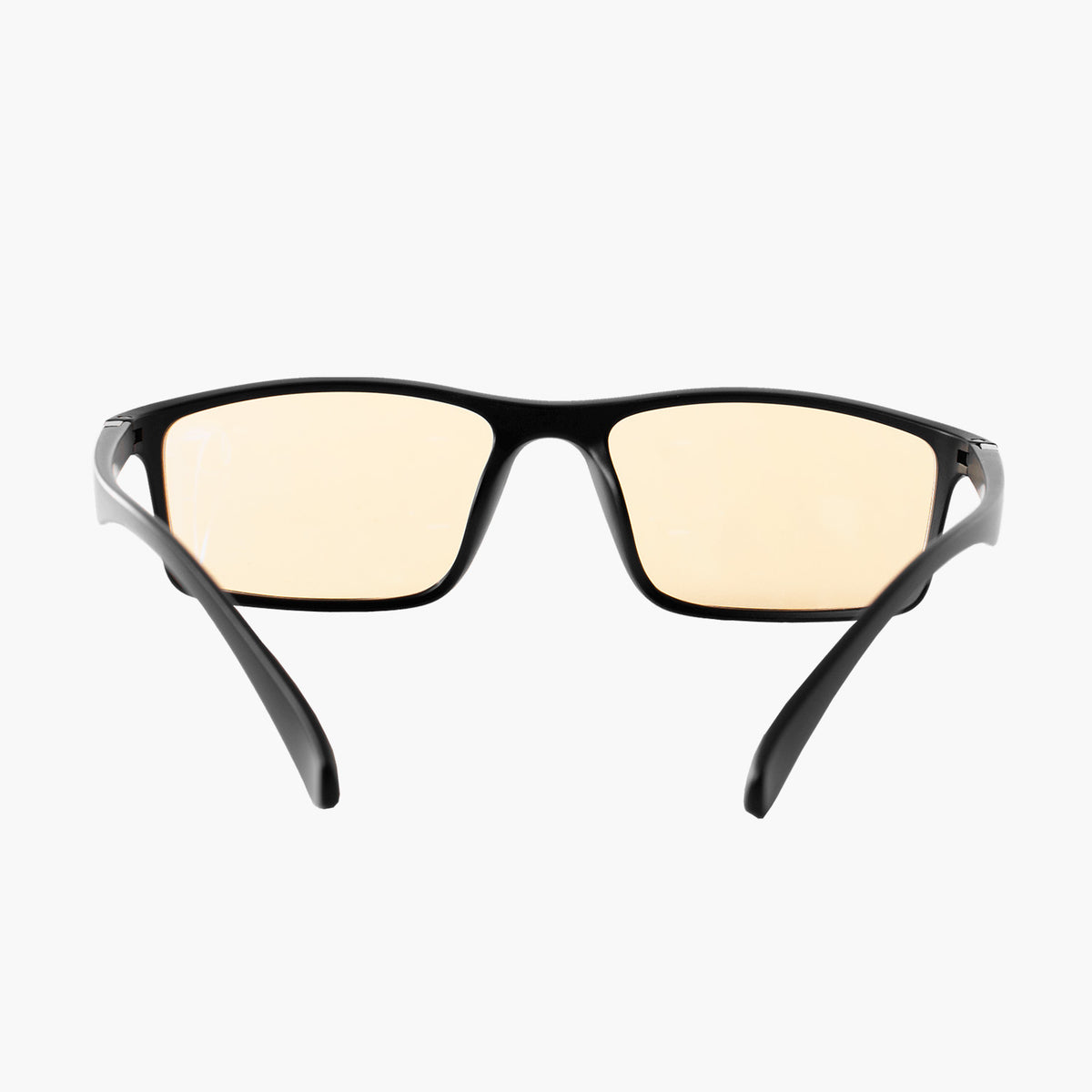 Arozzi Europe Visione VX-200: black frame, yellow lens blue light glasses for computer use.