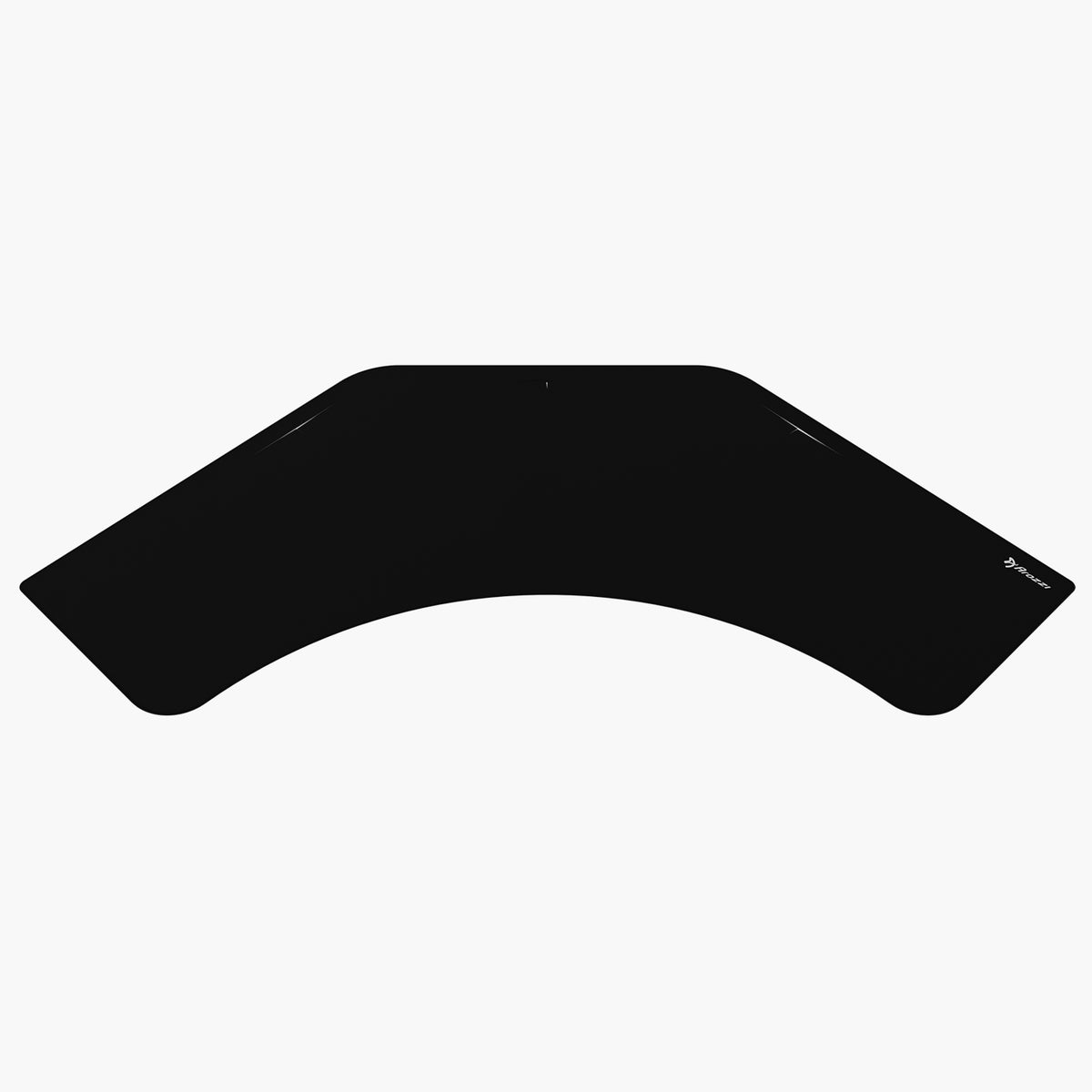 Arozzi Europe Arena Angelo Mousepad, black, perfect for any clean white desk setup.