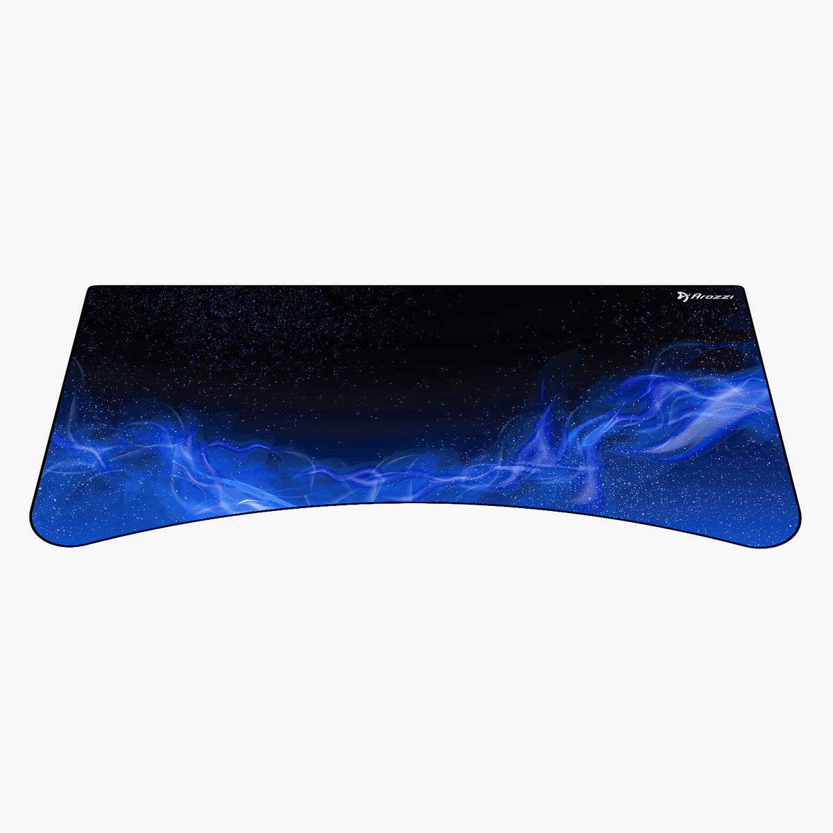 Arozzi Europe Arena Mousepad: water-resistant, blue cosmic design on black background.