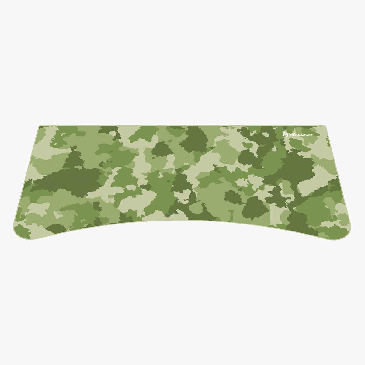 Arozzi Europe Arena Mousepad: green camo, curved edge, stylish & functional for any desk.