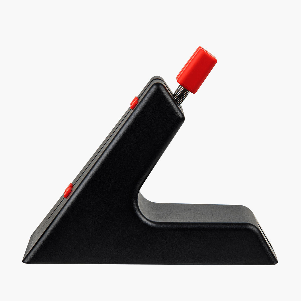Arozzi Europe Ancora Mouse Cable Holder: black wedge, red button/knob, on white background.
