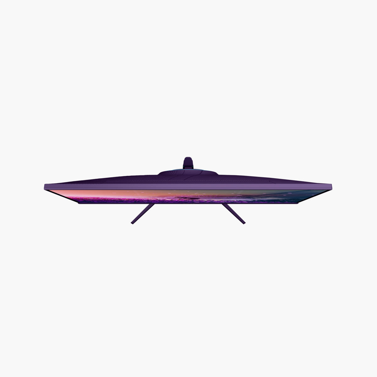 Arozzi Europe Nova 27″ IPS 180Hz gaming monitor, QHD, ultra-thin, vivid screen side view.