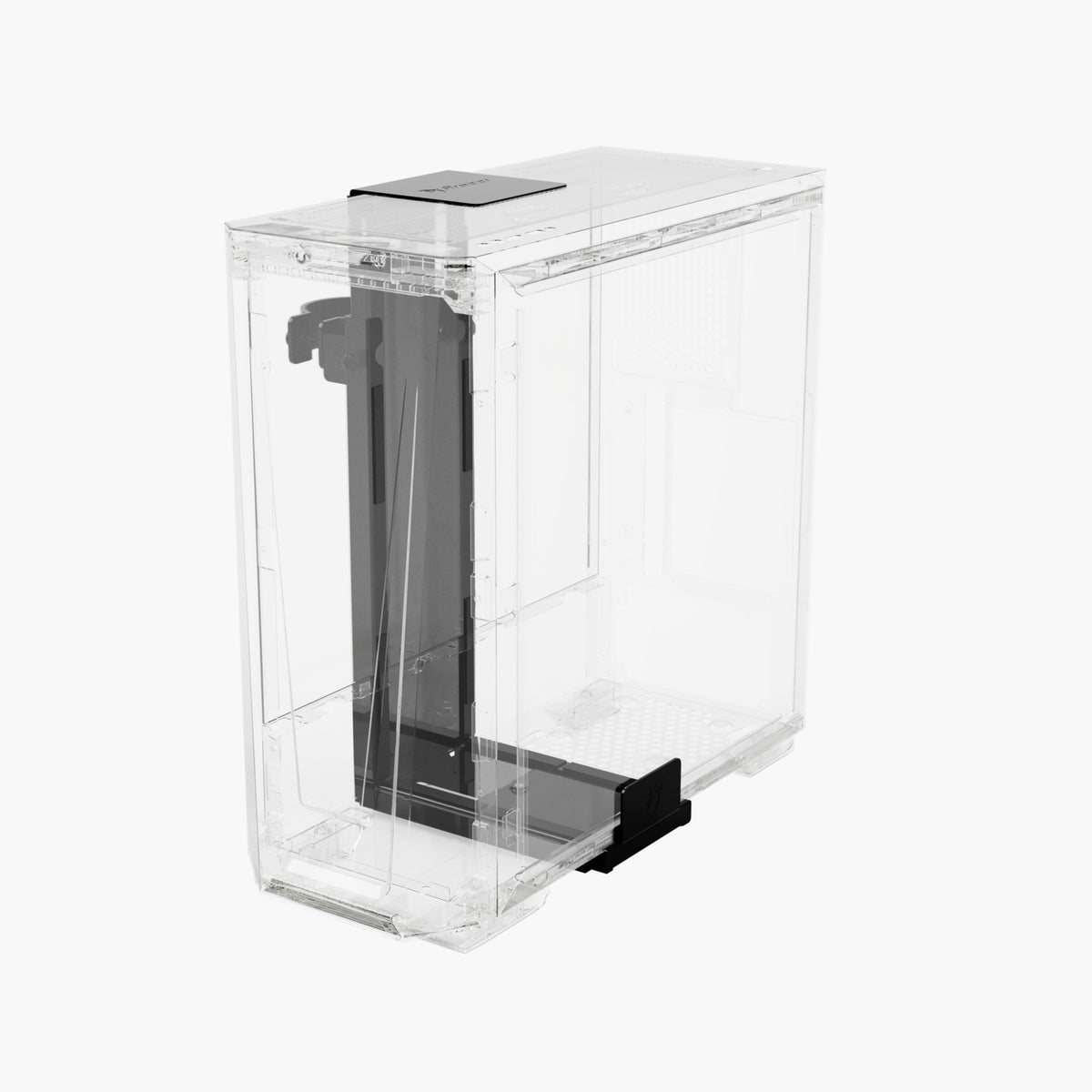 Arozzi Europe’s Arena PC Mount: a transparent, modern PC case with adjustable mount.