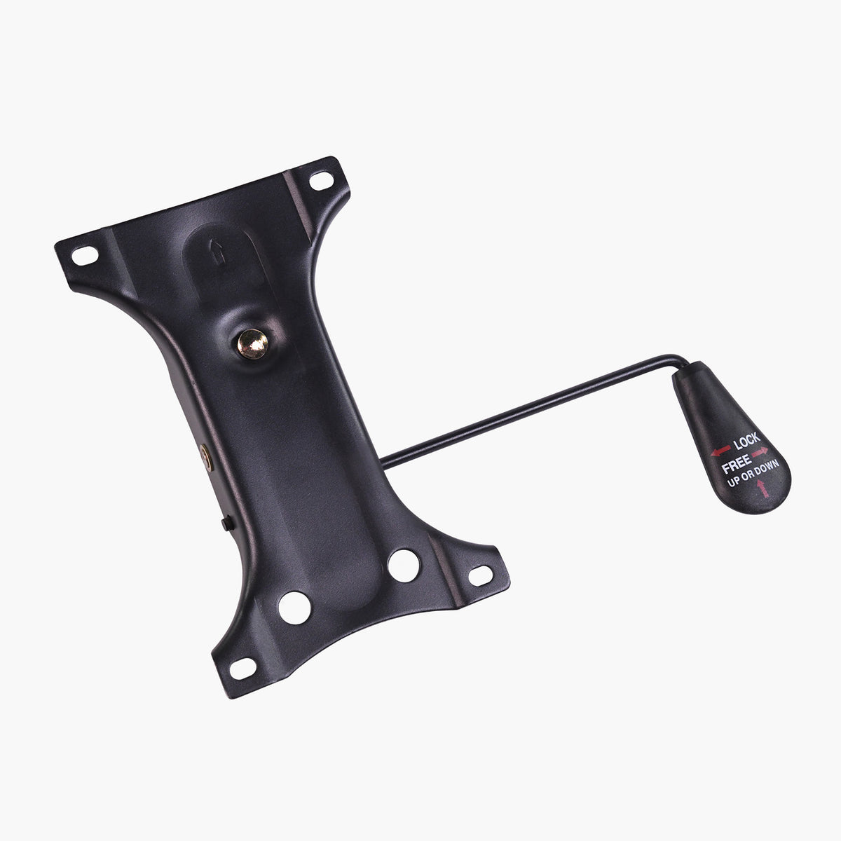 Arozzi Europe Seat Mechanism - Standard: black metal bracket with Lock/Free lever.