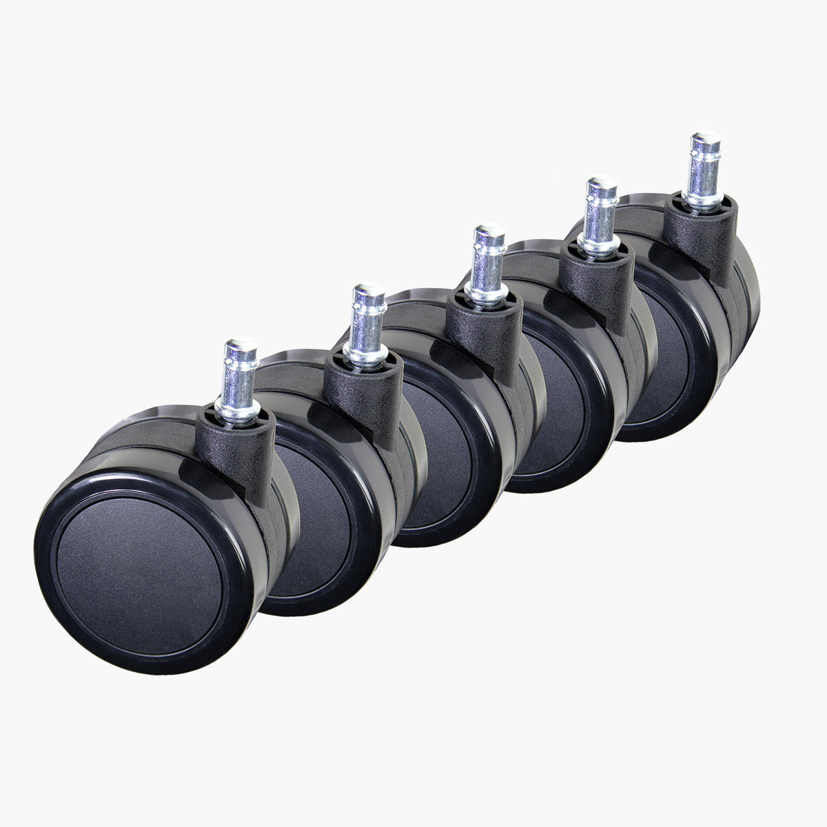 Five XL Wheels by Arozzi Europe are shown diagonally arranged on a white background.