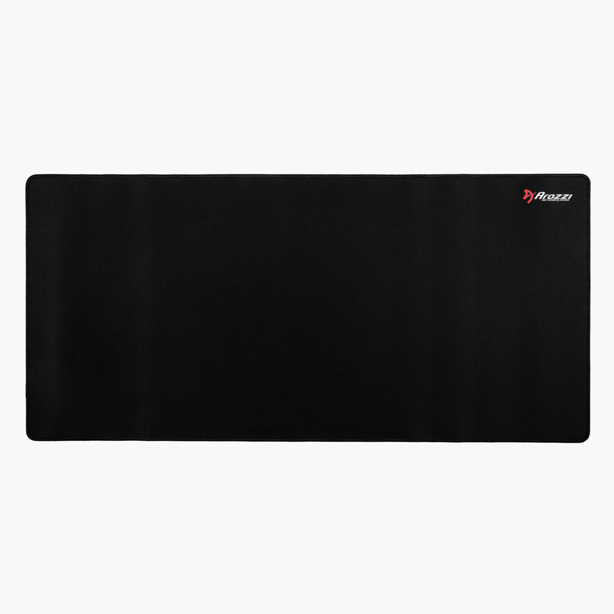Arozzi Europe Zona Mousepad - Extra Large, black, rectangular, small top-right logo.