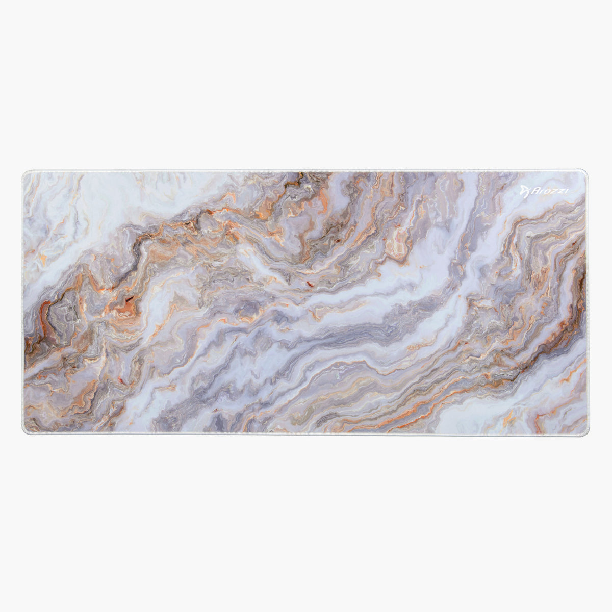 Zona Mousepad - Extra Large by Arozzi Europe, marble design with wrist support in 4 colors.