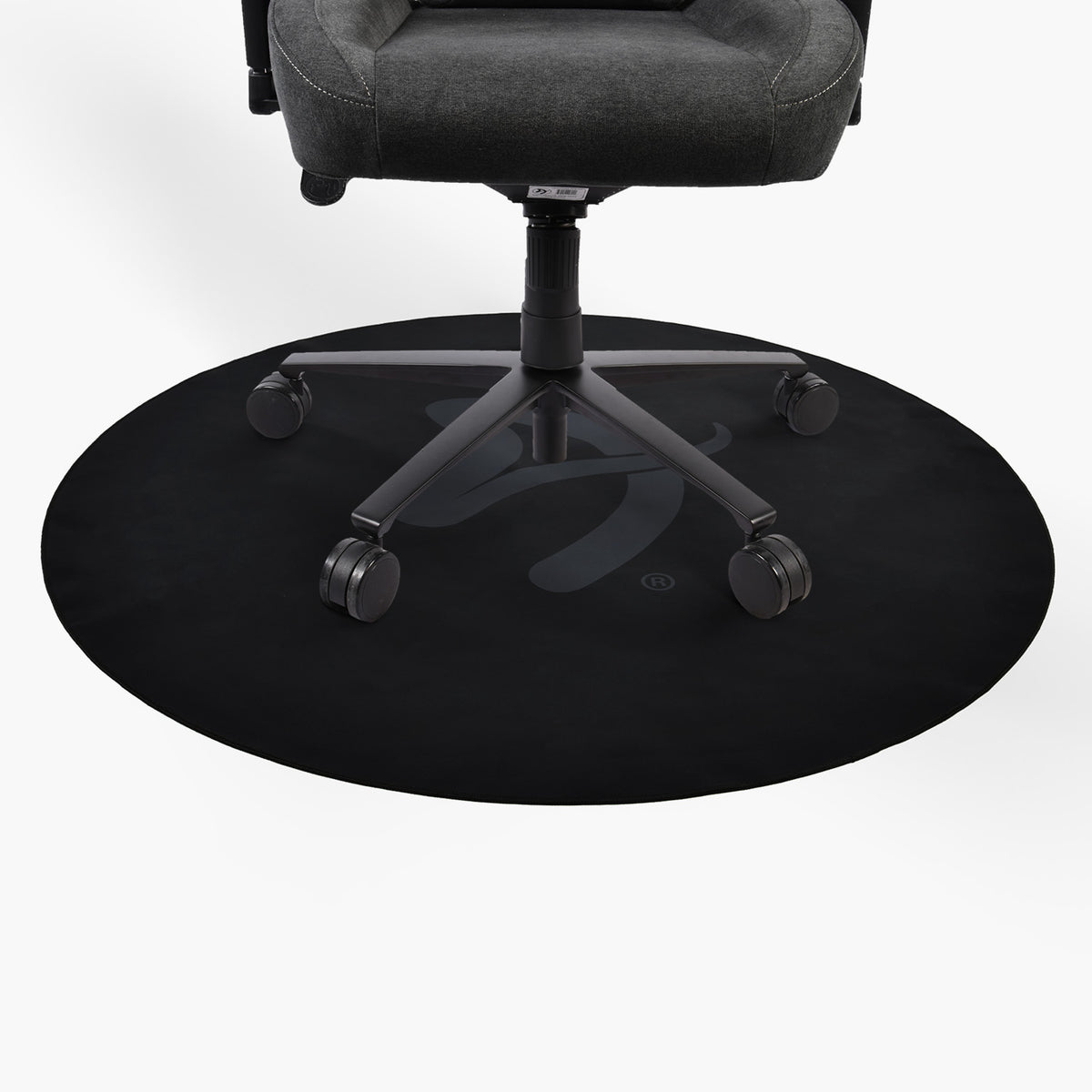 Arozzi Europe Zona Round Floor Pad protects floors under office chairs; ideal on light surfaces.