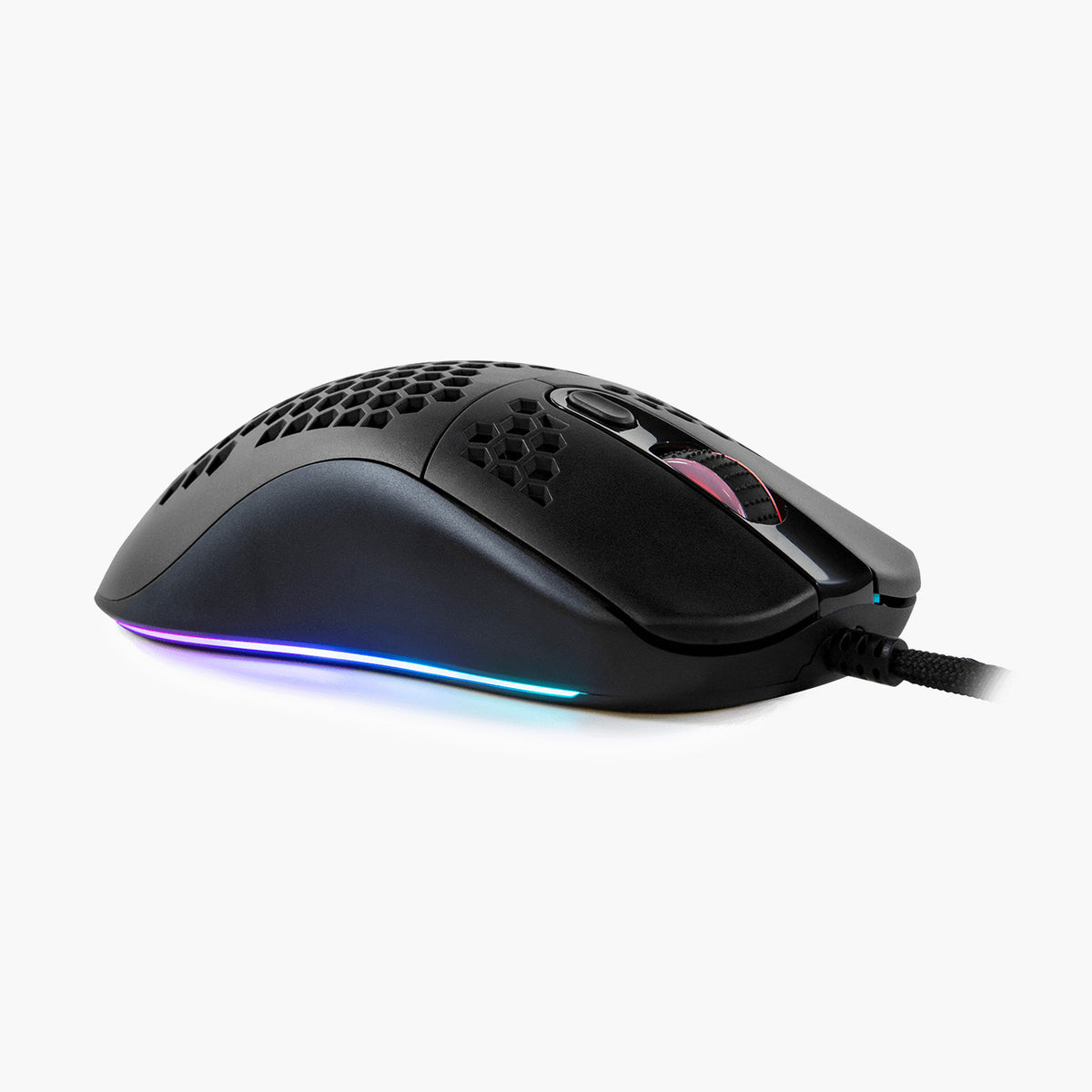 Arozzi Europe Favo Ultra Light Mouse, RGB, Pixart 3389 sensor, honeycomb top, white.