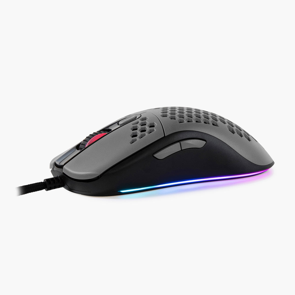 Arozzi Europe Favo Ultra Light Gaming Mouse with RGB, honeycomb design, Pixart 3389 sensor.