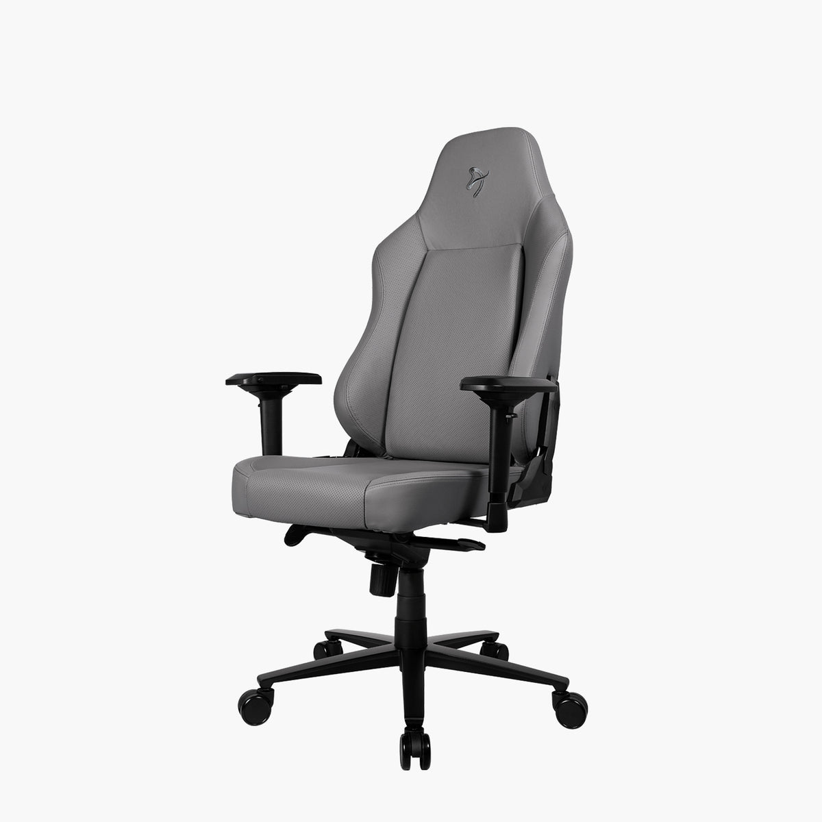 Arozzi Europe Primo - Full Premium Leather chair with adjustable arms and wheels, ideal for offices.