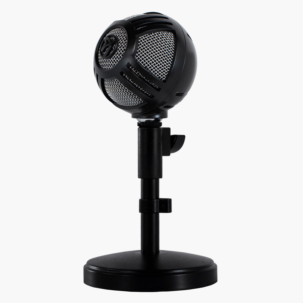 The Arozzi Europe Sfera Microphone on a stand is shown against a white background.