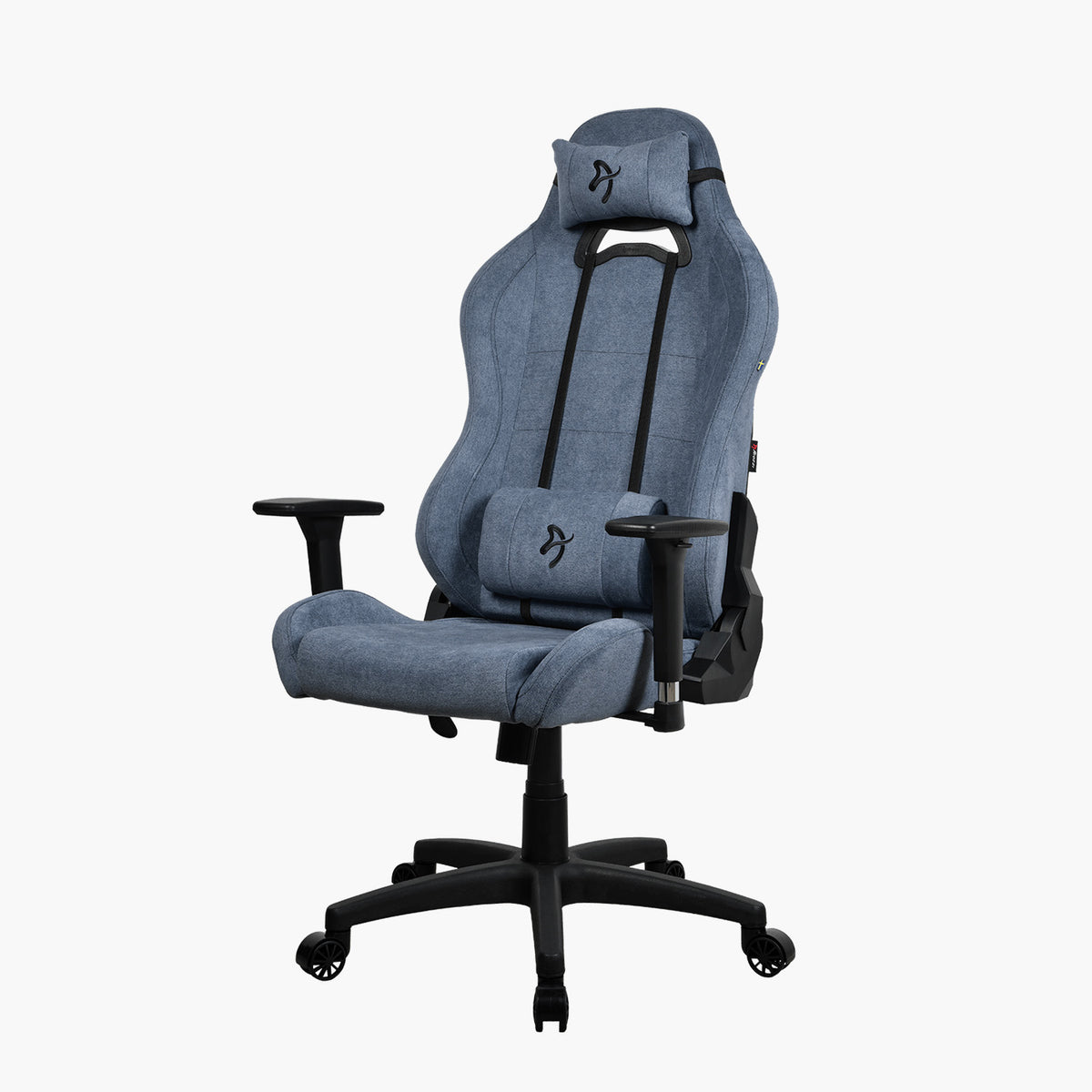 Arozzi Europe Torretta Soft Fabric: ergonomic gaming chair, breathable, adjustable, supportive.
