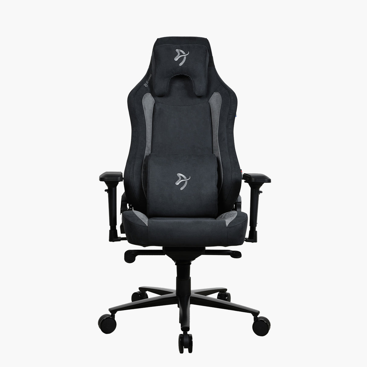 Vernazza Supersoft by Arozzi Europe: black gaming chair with headrest, lumbar & breathable fabric.