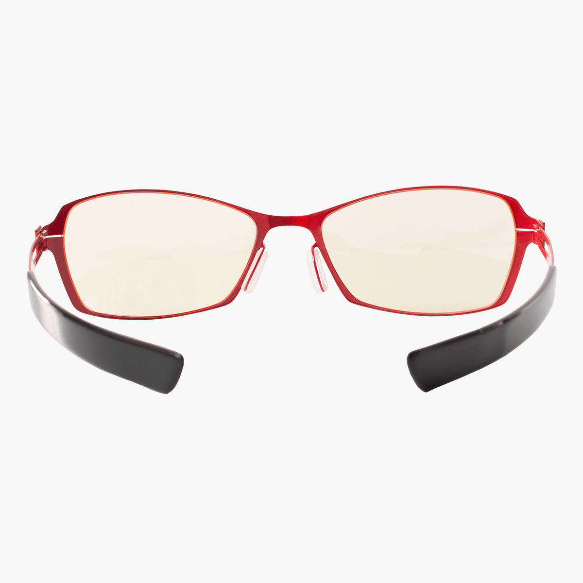 Arozzi Europe Visione VX-500: Red frame, yellow lens glasses to ease digital eye strain.