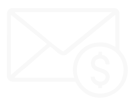 Envelope icon with a dollar sign, representing payment or financial mail.