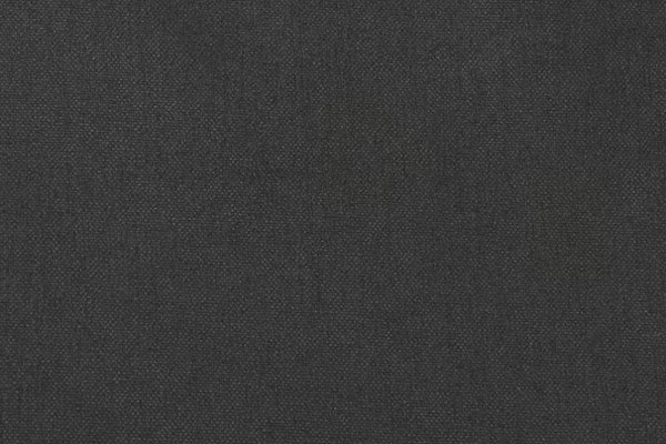 Close-up of textured dark gray fabric, showing a subtle woven pattern.